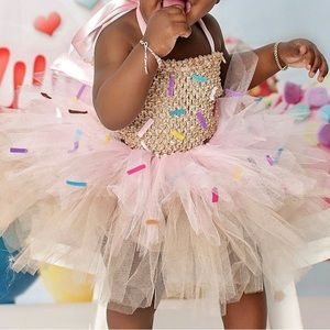 6 month birthday donut outfit